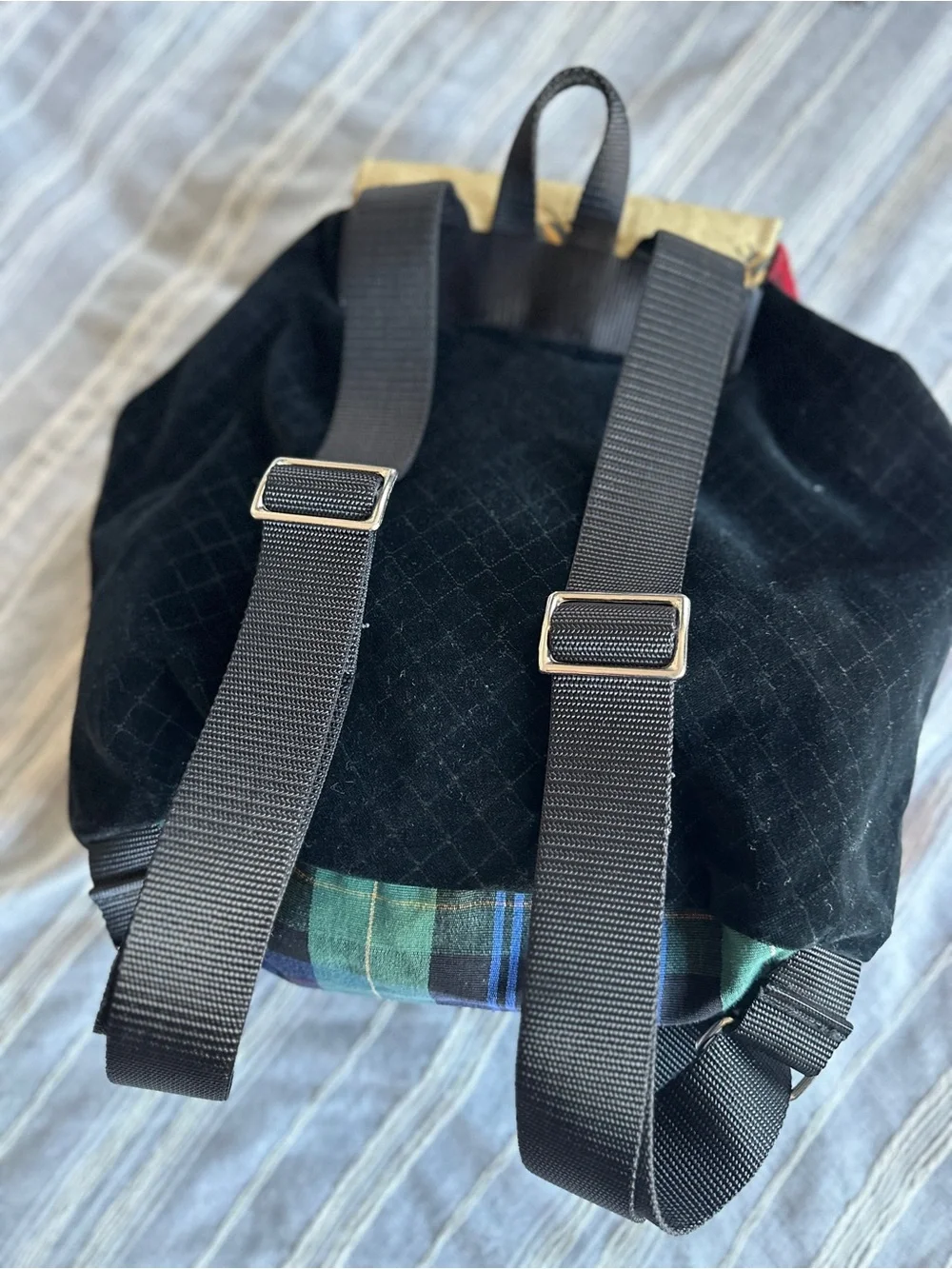 Nordic House Designs Red Velvet Bumblebee Backpack Bag